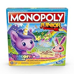 Hasbro Gaming Monopoly Junior: Unicorn Edition