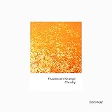 Hemway Fluorescent Orange Glitter Shaker 130g Chunky Glitter view 2