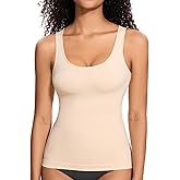 ONEW Shapewear Camisoles Seamless Tummy Control Compression Tank Tops Waist Trainer Body Shaper for Women