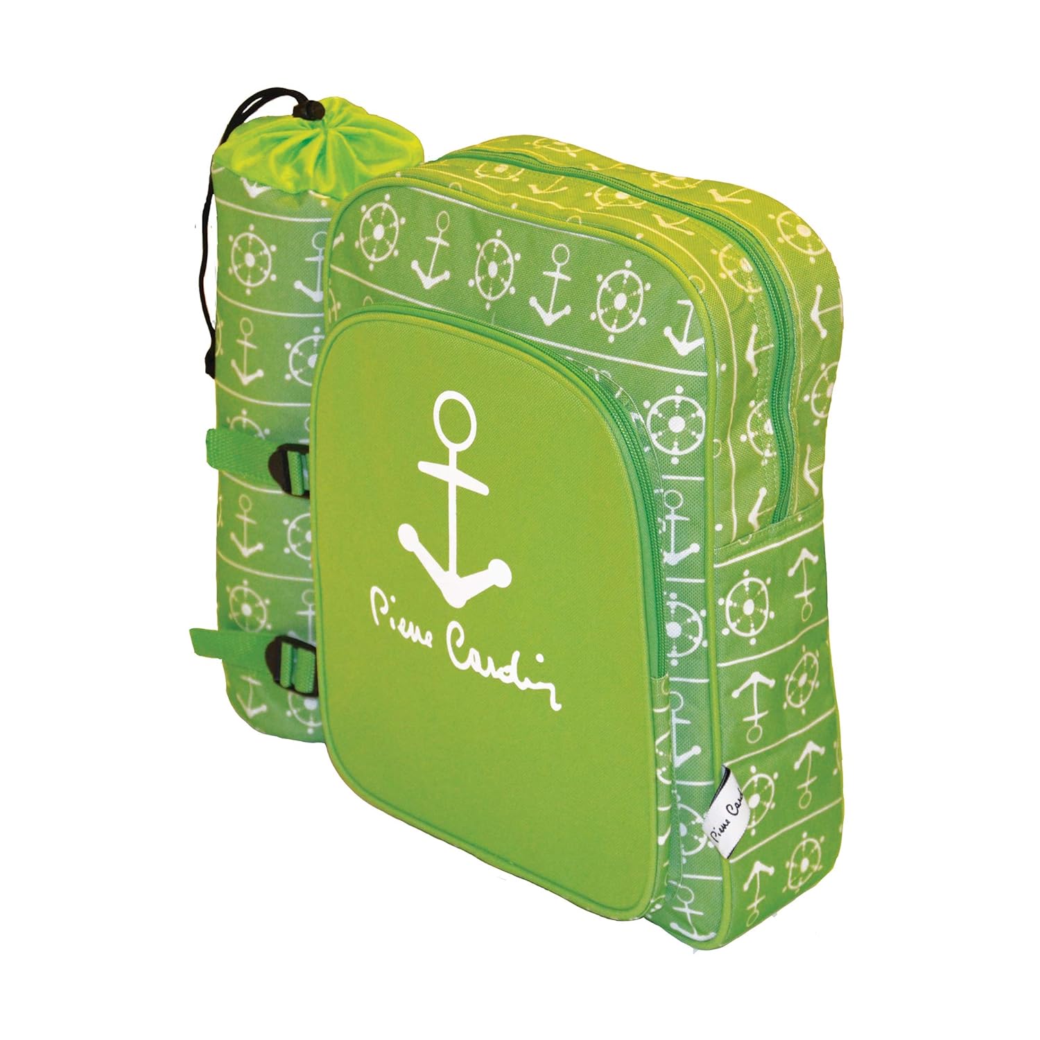 12Lt e 2 Lt Poliestere Taglia Unica Pierre Cardin Zaino Termico con portaborracce Verde