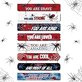 Threehoney Spider Room Decor Boys Bedroom Wall Decor Inspirational Spiders You Are Brave Wall Wooden Art Little Boy Kids Teen Bedroom Playroom Home Birthday Gifts(Spider)