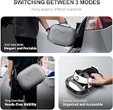 BOBOVR C3 Carrying Case for Meta Quest 3 S3 Pro Strap Multiple Modes Desk Stand view 4