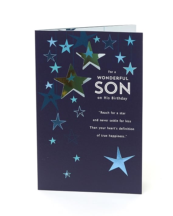 Son Birthday Card Gift Card for Him Birthday Gifts for Him Gifts