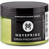 MEYSPRING Green Pyromorphite Epoxy Resin Color Pigment - 50g - Mica Powder for Epoxy Resin