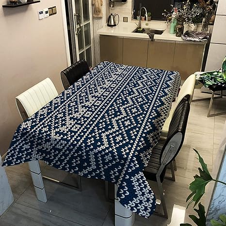 Amazon テーブルクロス長方形ワイプクリーン防水テーブルクロスポリエステル素材テーブルクロスワイプ可能なテーブルカバー屋外ダイニングガーデン用 B 40 40cm テーブルクロス オンライン通販