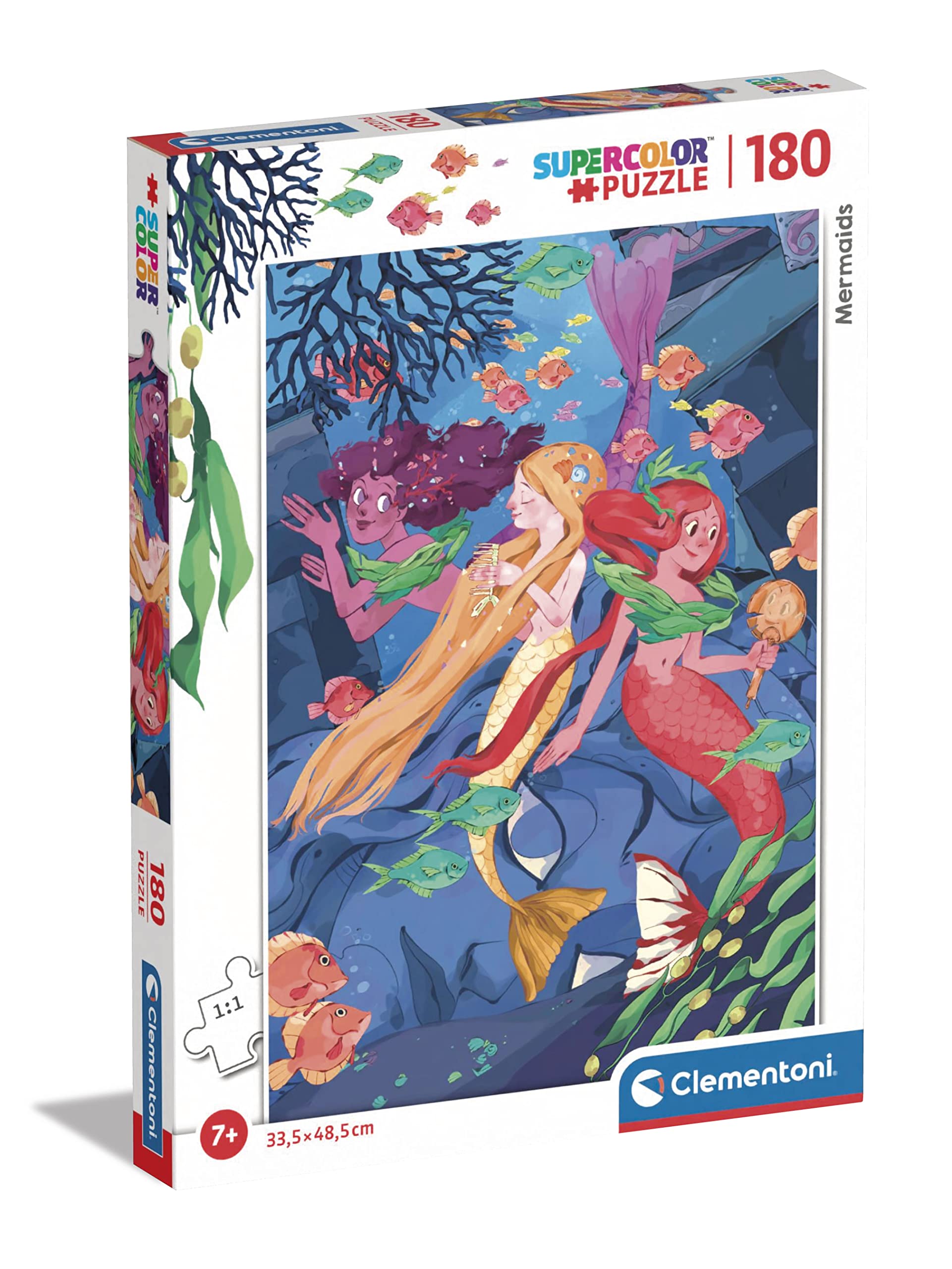 180pc Puzzle - Mermaids