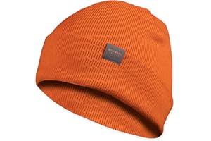 MERIWOOL Kids’ Beanie - Merino Wool Ribbed Knit Winter Hat for Boys and Girls