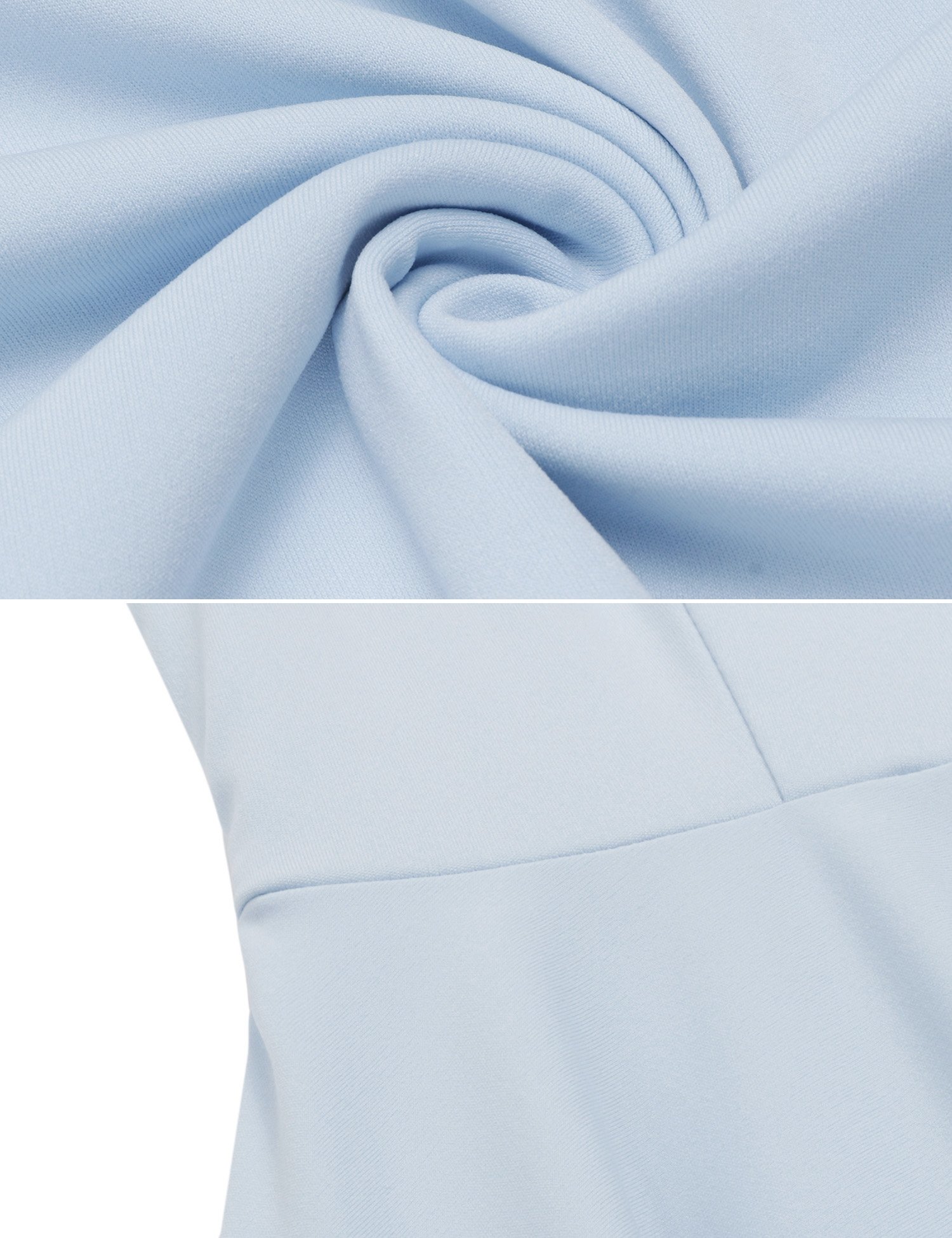 Zeagoo Women Casual Sleeveless Backless Tea Length Pleated Swing Dress