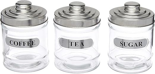 amazon tea coffee and sugar containers