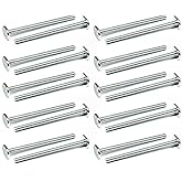 POWERTEC 1/4"-20 T Track Bolts - 20 Pack, 3-1/2 Inch Long T Slot Bolts for Universal T Track, Accessories for Woodworking Jig