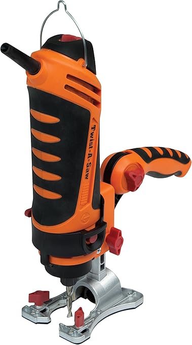 high street tv twist a saw deluxe multipurpose saw with 287 piece accessory kit orange black