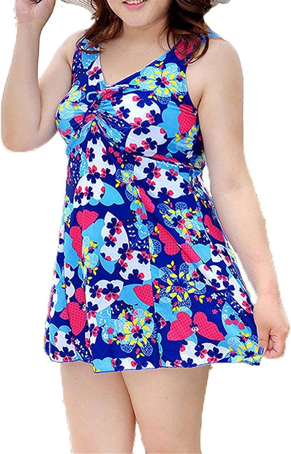 Freezing Trendy Women's Plus Size Swimsuits Bathing Suits,XXXXLarge