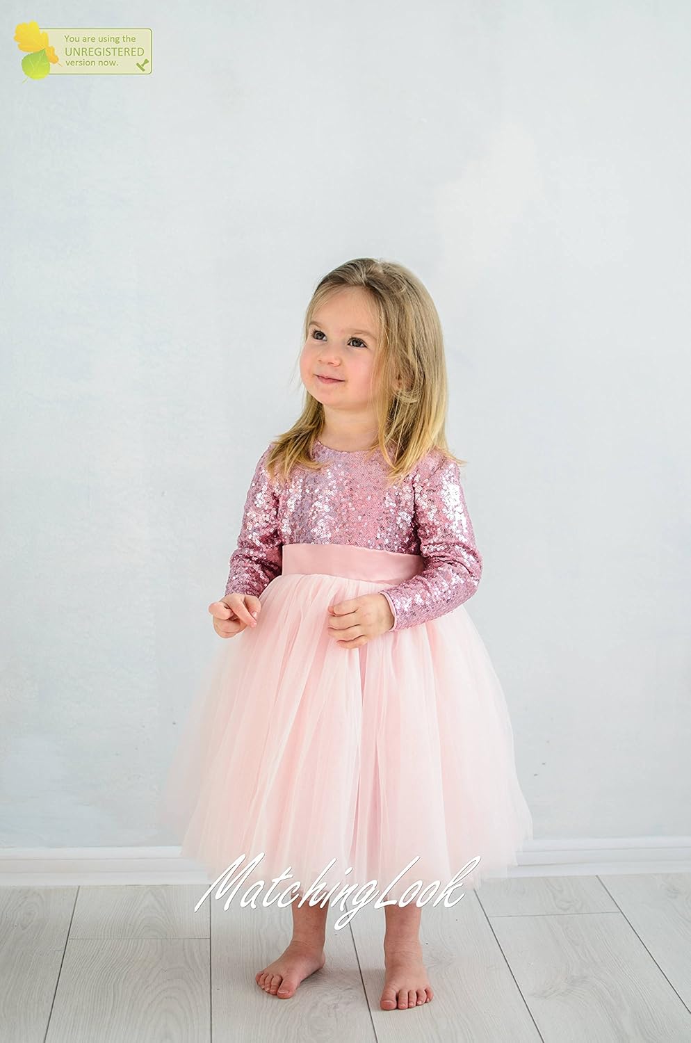 sequin and tulle dress