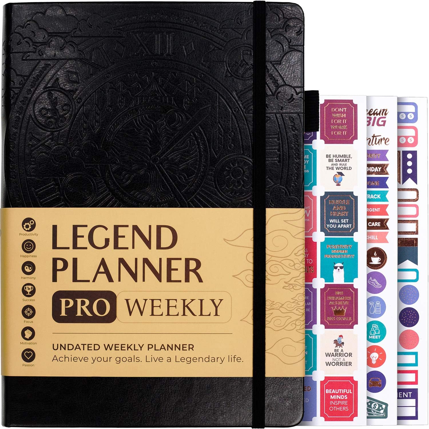 Legend Planner PRO Deluxe Weekly & Monthly Life Planner to Increase