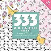 333 Origami Sheets Kawaii Designs: High-Quality Double-Sided Paper Pack Book