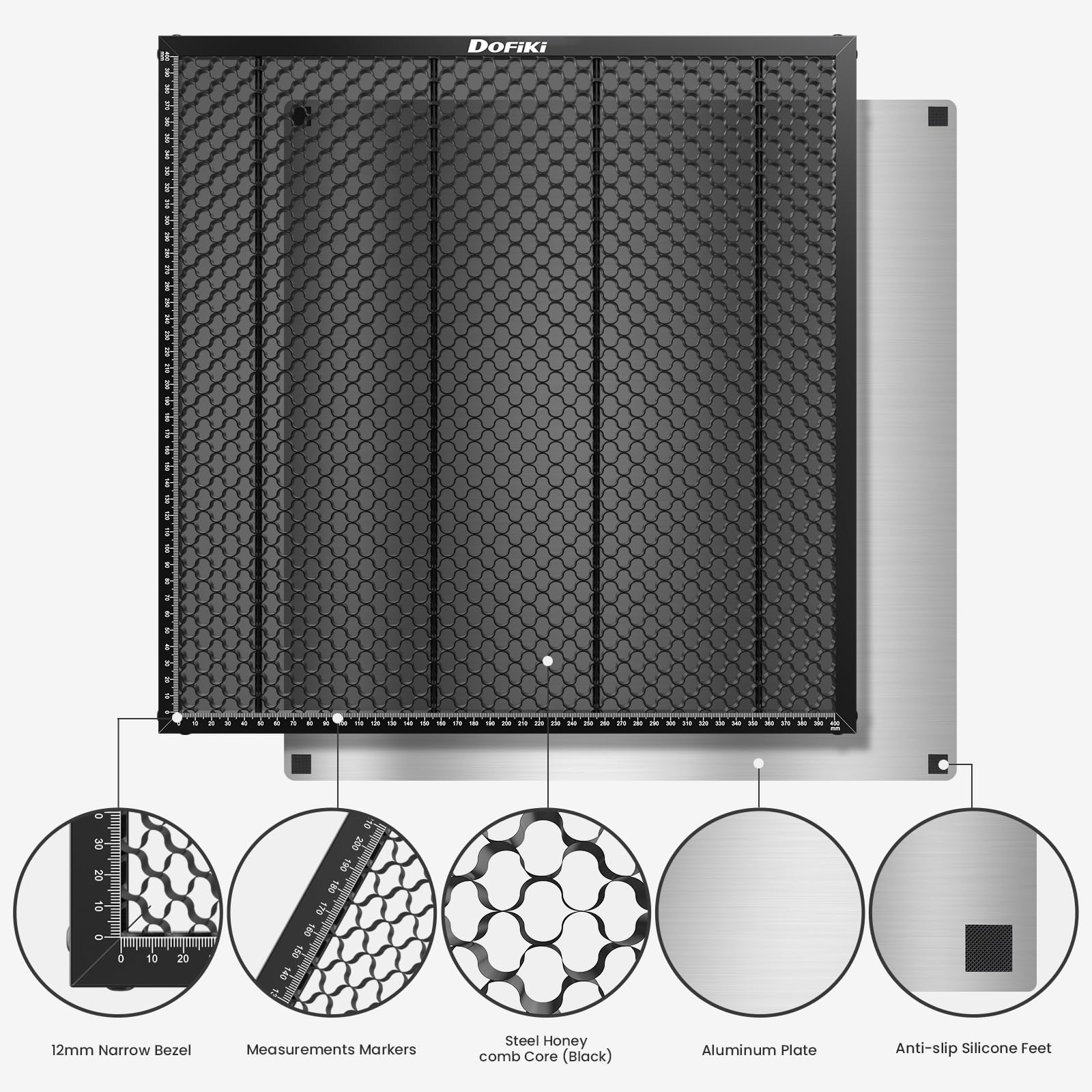 Honeycomb Laser Bed 400 x 400mm 16x16