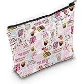 LEVLO Singer Cosmetic Makeup Bag Music Album Lover Gift Music Concert Zipper Pouch Bag Singer Tour Merchandise(Bleh Bag)