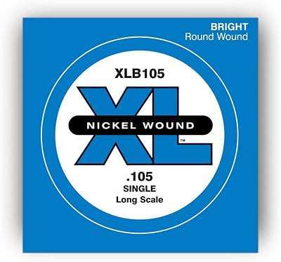 D'Addario XLB105 .105 Long Scale Nickel Wound Bass String
