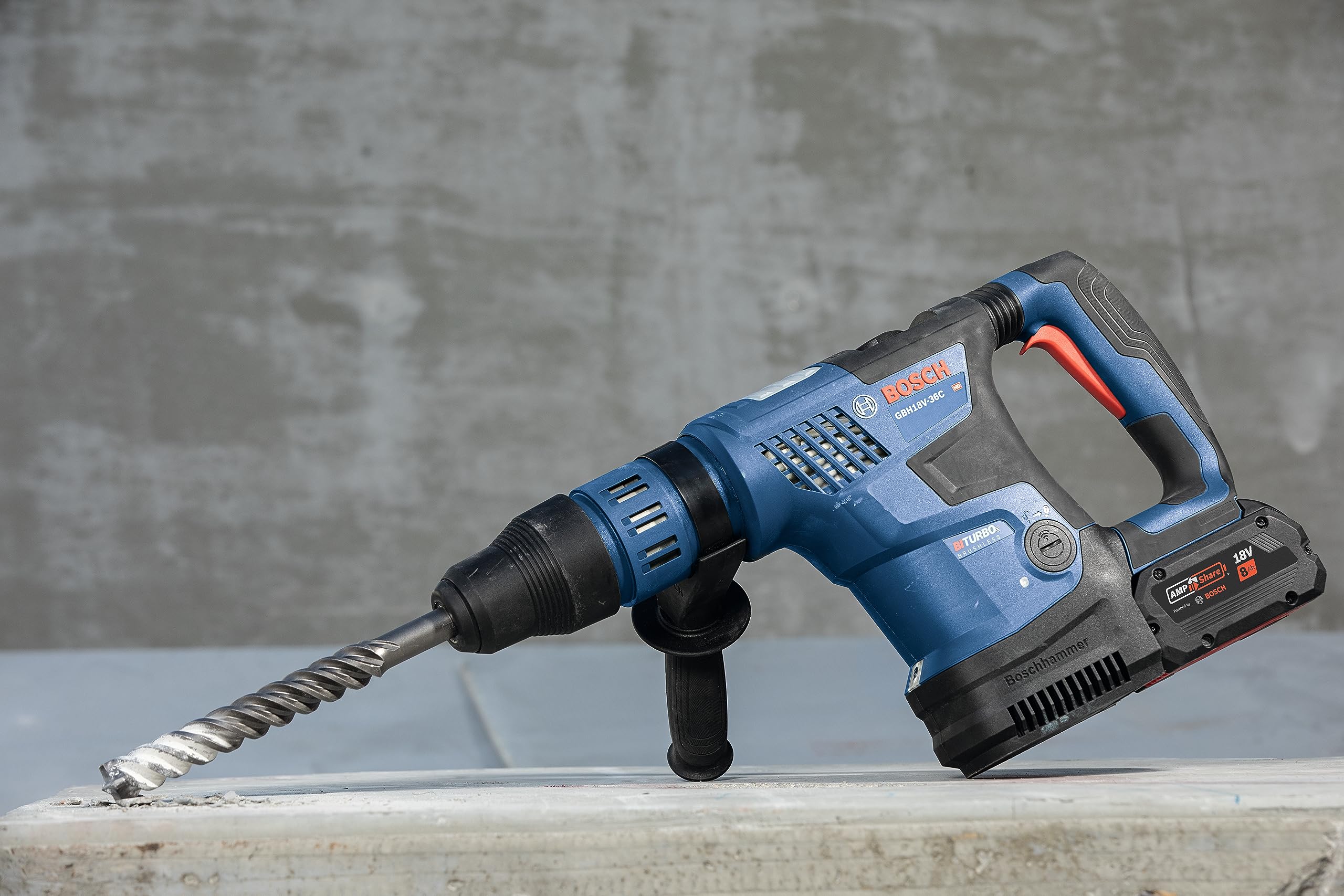 Bosch GBH18V-36CN PROFACTOR 18V Hitman Connected-Ready SDS-max® 1-9/16 In. Rotary Hammer (Bare Tool)