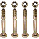 TLAOISUS 4-Pack 53200500 Snow Blowers Shear Pins Bolts Nuts Fits Ariens 532005 05907 510016 51001600 AM123342 710-04954