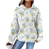 Biacolum Graphic Sweatshirts for Women Fashion Retro Print Long Sleeve Drawstring Crewneck Comfy Winter Outfits 2025