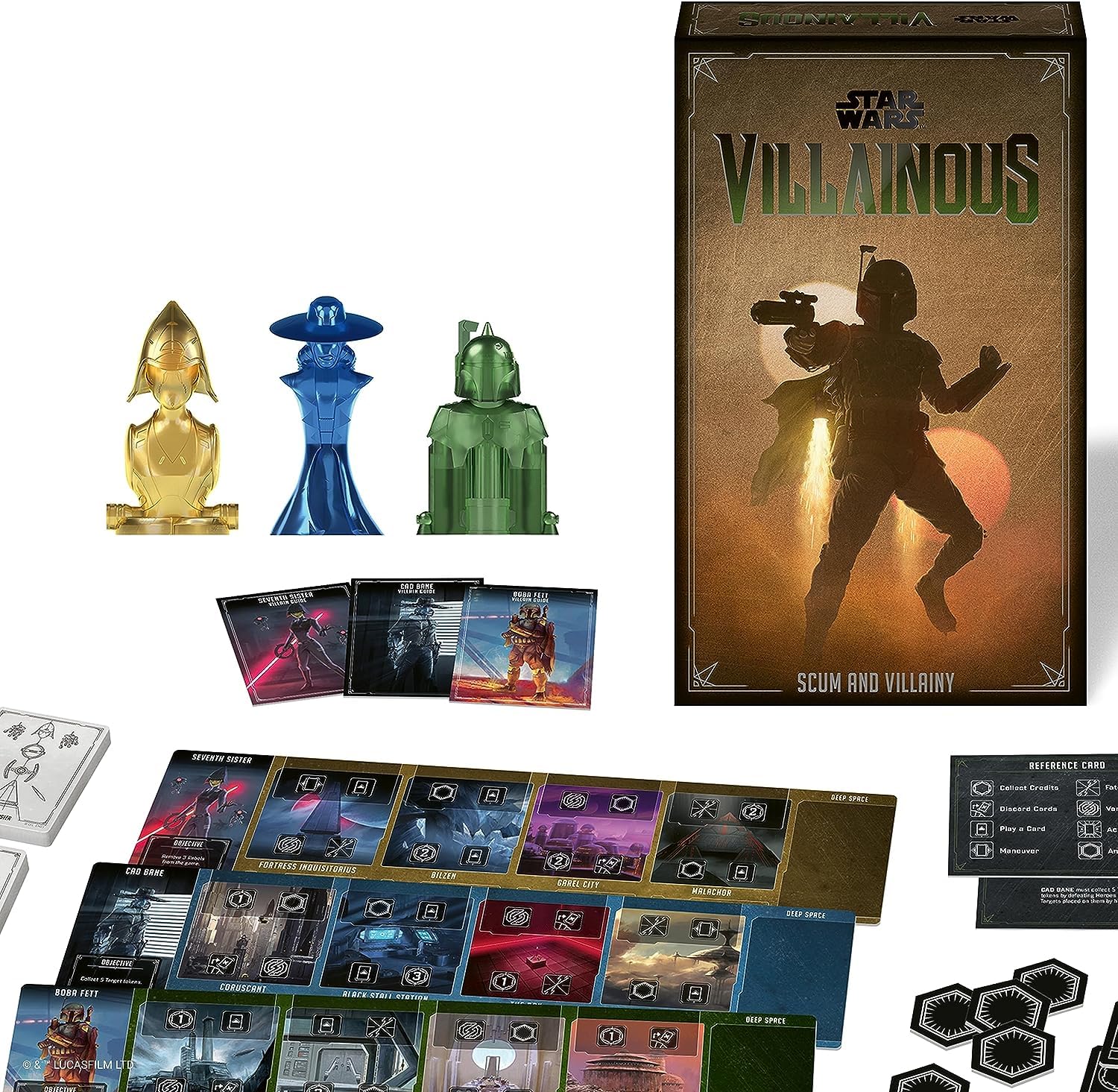 Ravensburger Star Wars Villainous Scum and Villainy Immersive Strategy Board Game for Adults and Kids Age 10 Years Up - Expansion Pack