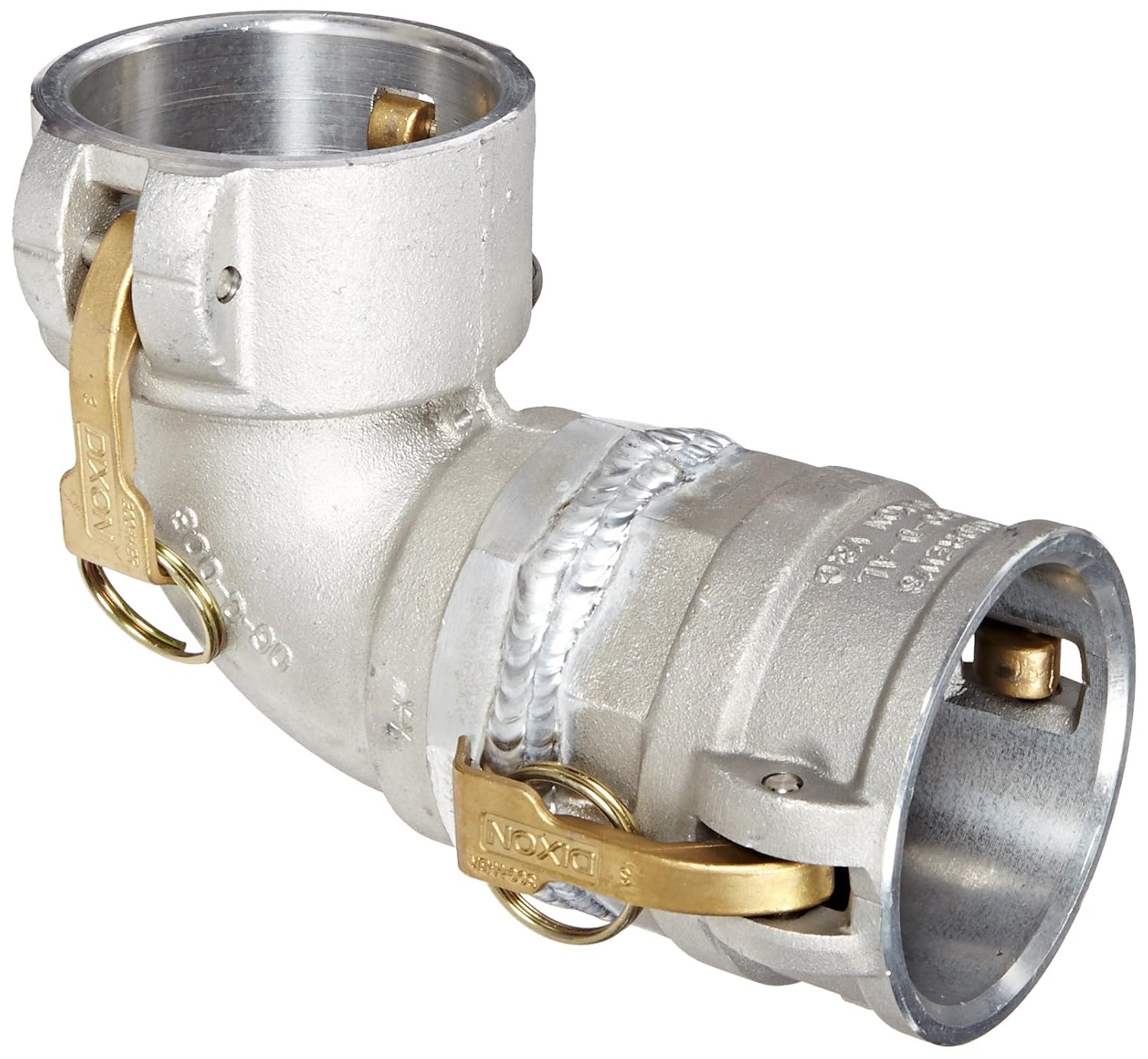 4 Socket Dixon 400DD90AL Aluminum Cam and Groove Hose Fitting 90