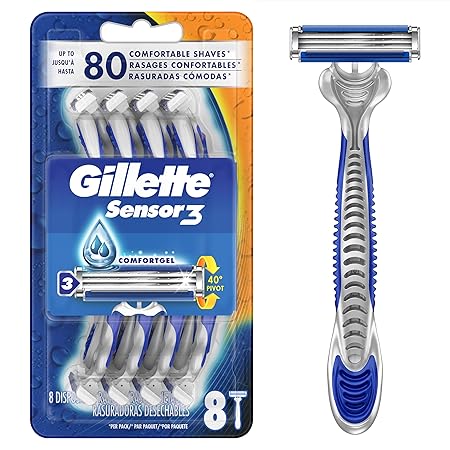 על הדרך בקניה מאמזון! סט 8 סכיני גילוח Gillette Sensor3 ב3.99$ / ₪13.60! 3 81Bd%2Bf4UWXL. SY450