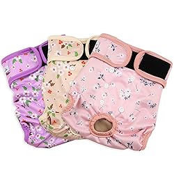 Grecle Female Dog Diapers - Premium Reusable