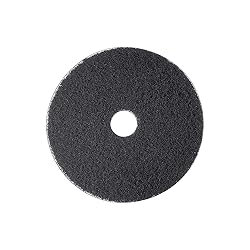 3M Black Stripper Pad 7200, 20 in, 5/Case