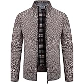 Mylldey Mens Sweater Cardigan Knitted Long Sleeve Men Sweaters Fall