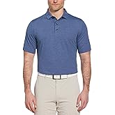 Callaway Men's Ventilated Classic Jacquard Short Sleeve Golf Polo, Stretch Seams, Moisture-Wicking (Available in Big & Tall)