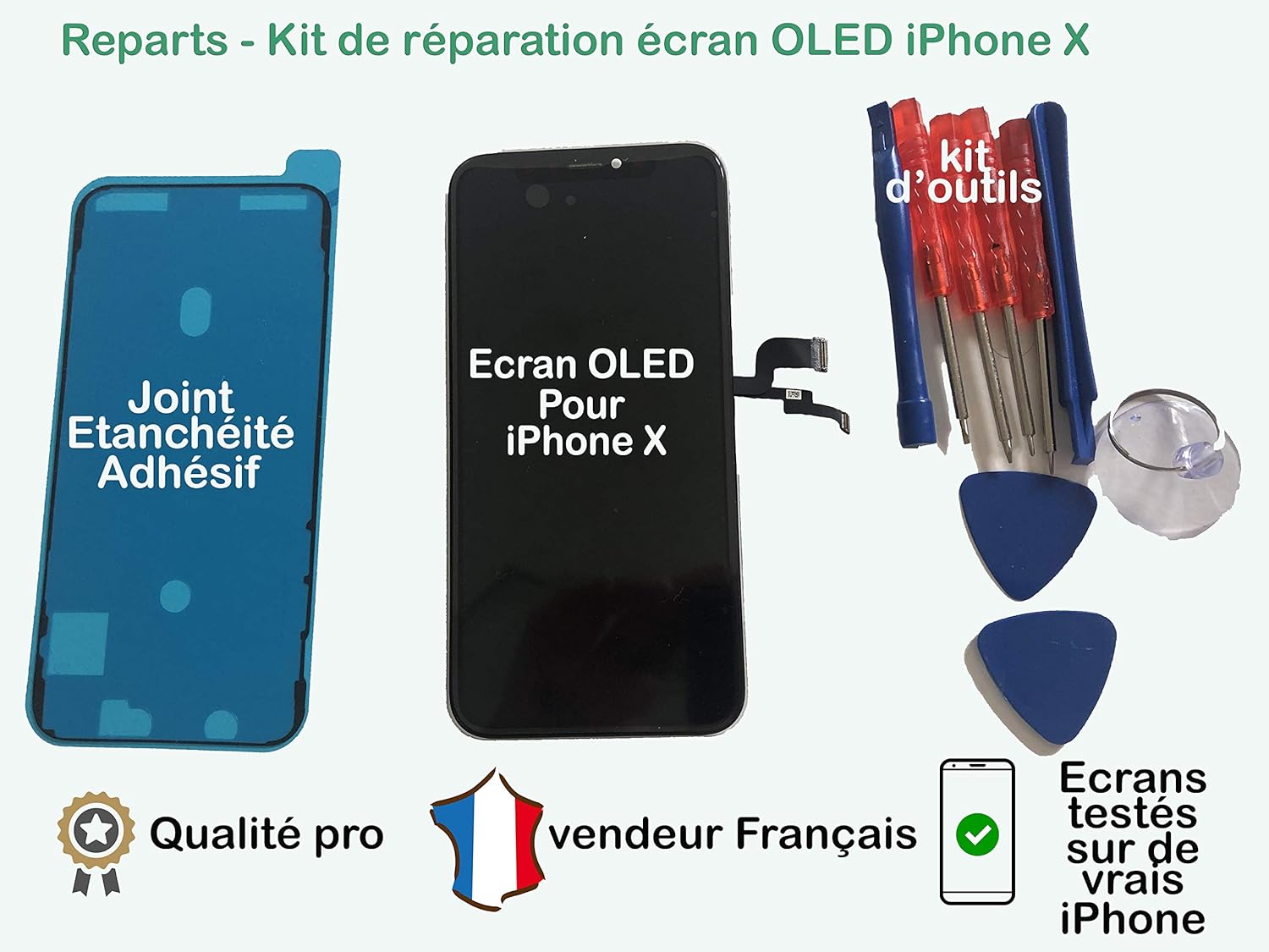 OLED Screen Replacement for Apple iPhone X Repair Kit Amazon.co.uk