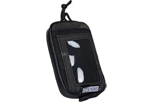 OneTigris Front Pocket Wallet with Zippers Small Coin Purse Tactical Wallet Nylon Minimalist Wallet for Men Women