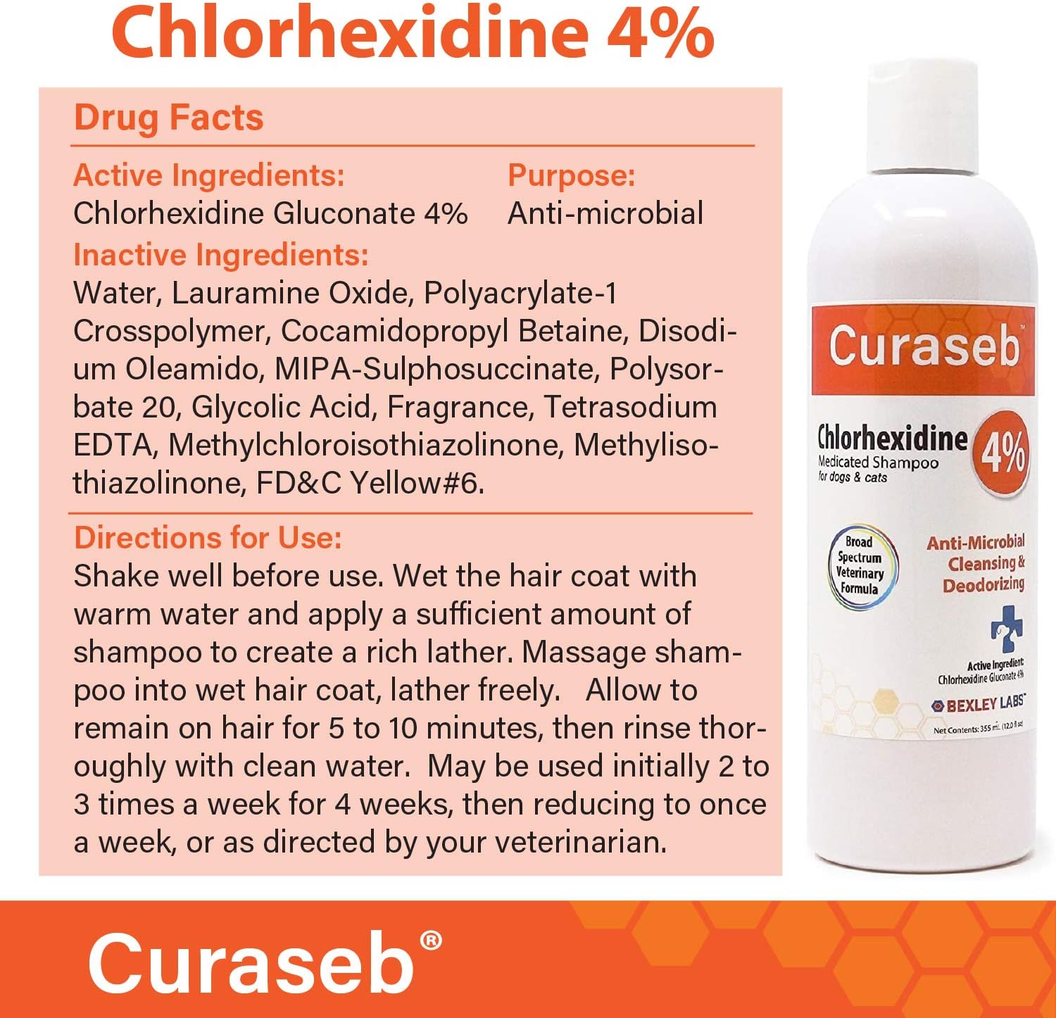 curaseb shampoo for dogs