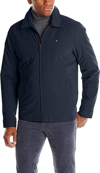 tommy hilfiger zip front jacket