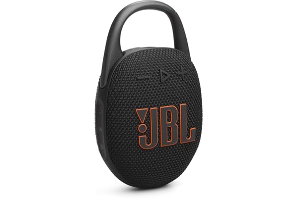 JBL Clip 5 - Ultra-Portable, Waterproof and Dustproof Bluetooth Speaker, Integrated Carabiner, Up to 12 Hours of Play, Made i