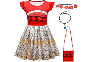 Choadam Mirabel Dress for Girls and Toddlers Princess Dress Black Witch Costume Princess Peach Costume Pink Dress