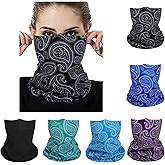 Face Mask Multi Bandana Neck Gaiter Seamless Magic Headband Outdoor Face Scarf for Dust Wind and UV Resistance