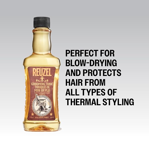REUZEL GROOMING TONIC, HAIR OIL TREATMENT FOR MEN, 11.83 OZ