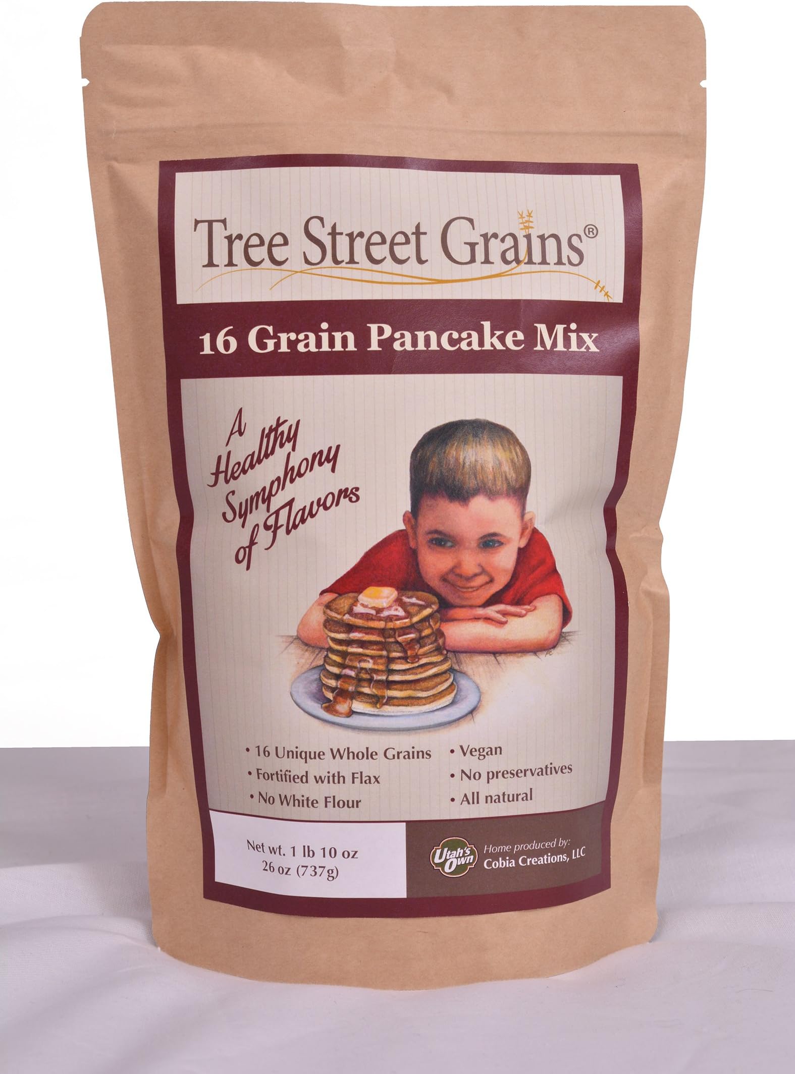 16 Ancient Whole Grain Pancake Mix, 26 oz,