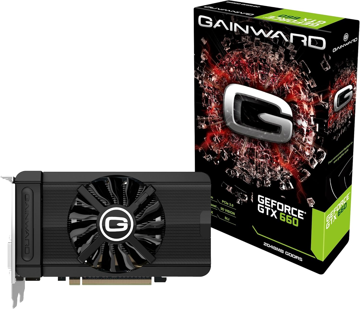 Gainward Pcx Gtx660 2gb Graphics Card Gddr5 2xdvi Hdmi 192bit 2s Amazon Co Uk Computers Accessories