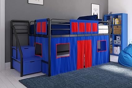 dhp curtain set for junior loft bed