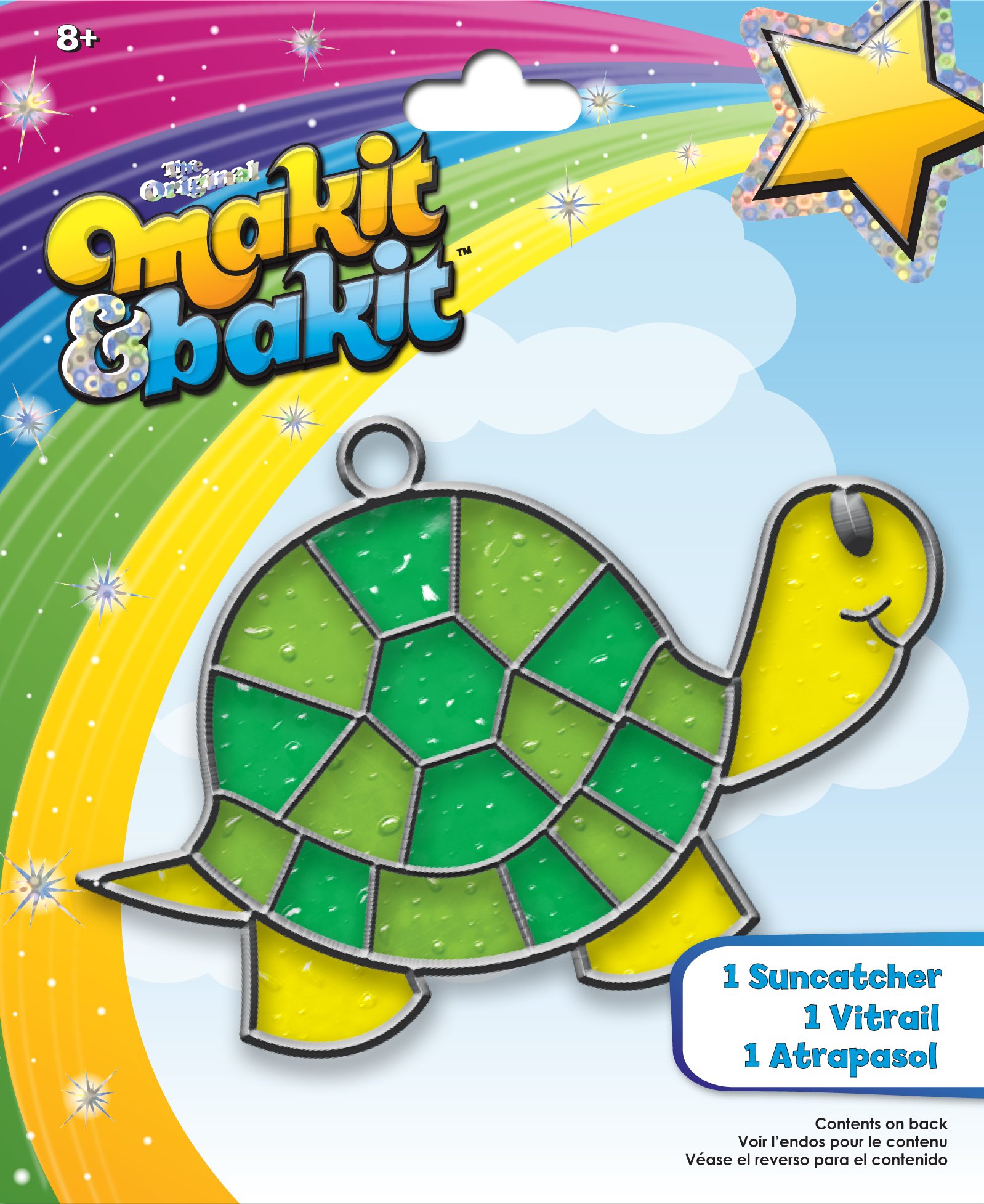 ColorbokTurtle Makit Bakit Suncatcher Kit, 1 Pack