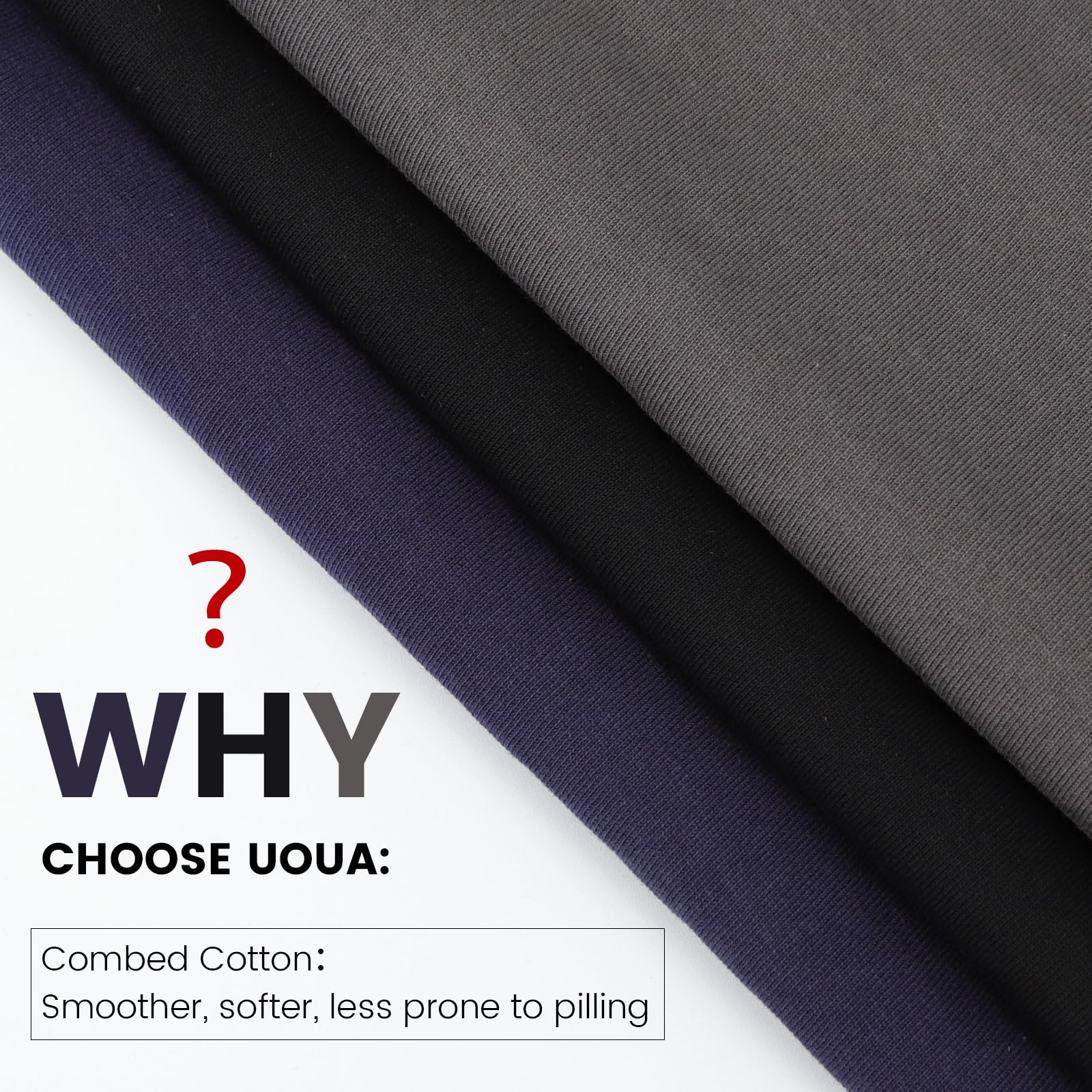 UOUA Mens Graphic Tees Vintage T-Shirts Oversized Letter Print Casual Crewneck Cotton Top Short Sleeve Rapper Streetwear