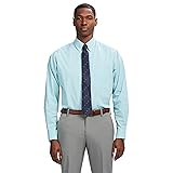 IZOD Men's Dress Shirt Regular Fit Long Sleeve