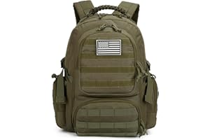 MOONWANG 30L Military Tactical Backpack for Men 3 day Assault Pack Molle Backpack Tactical Hiking Rucksack