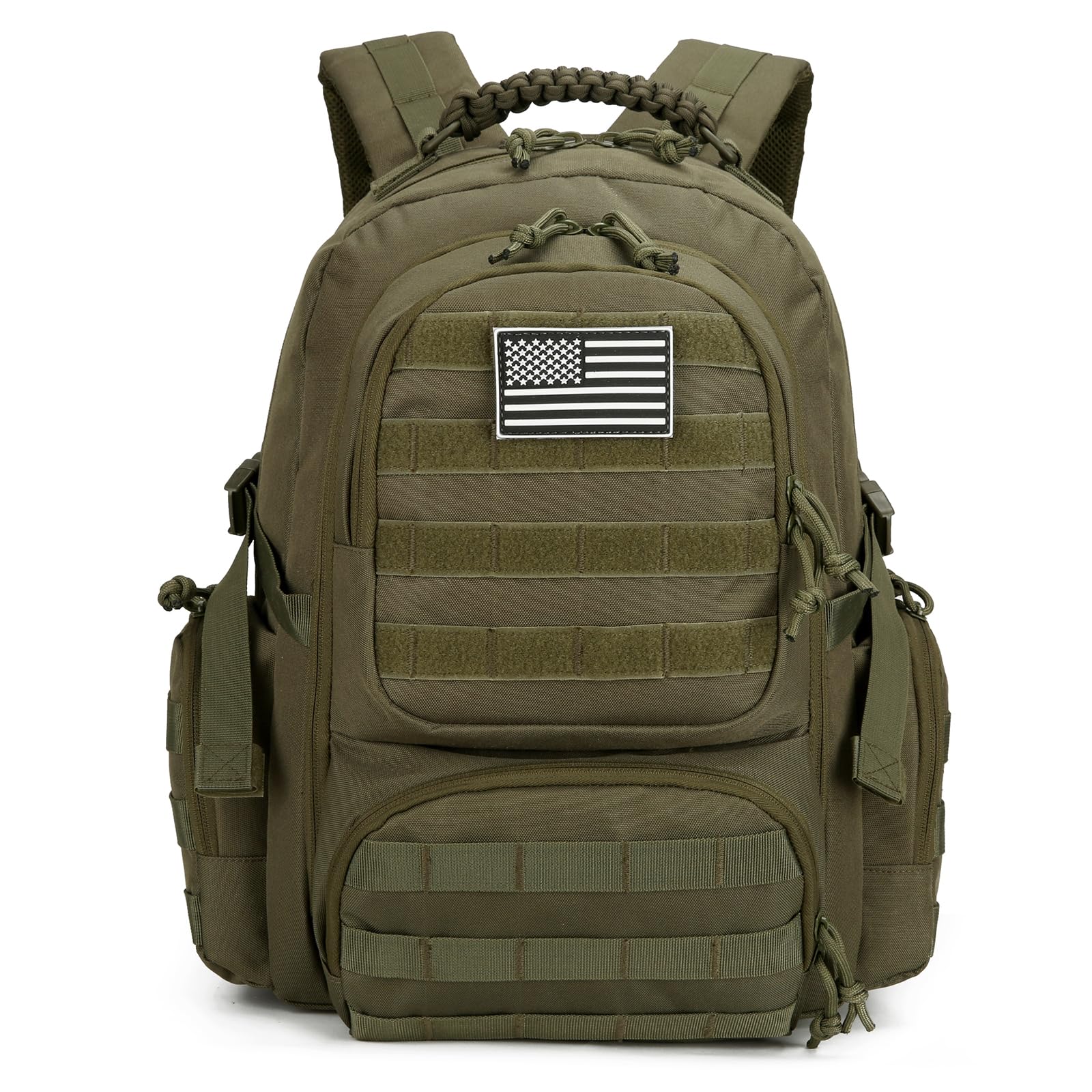 Photo 1 of 30L Military Tactical Backpack for Men 3 day Assault Pack Molle Backpack Tactical Hiking Rucksack (Army Green)