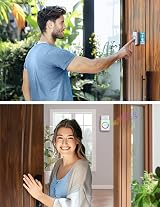 TECKNET Wireless Doorbell 3 Receivers 400m RGB Light IP65 60 Chimes 5 Volume view 7