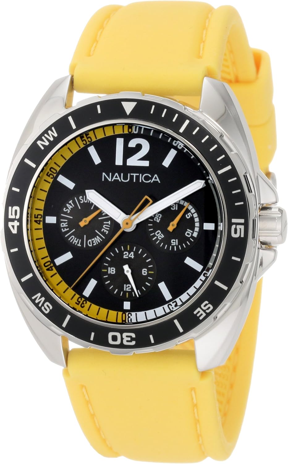 Nautica Unisex N09906G Sport Ring Multifunction Watch Box
